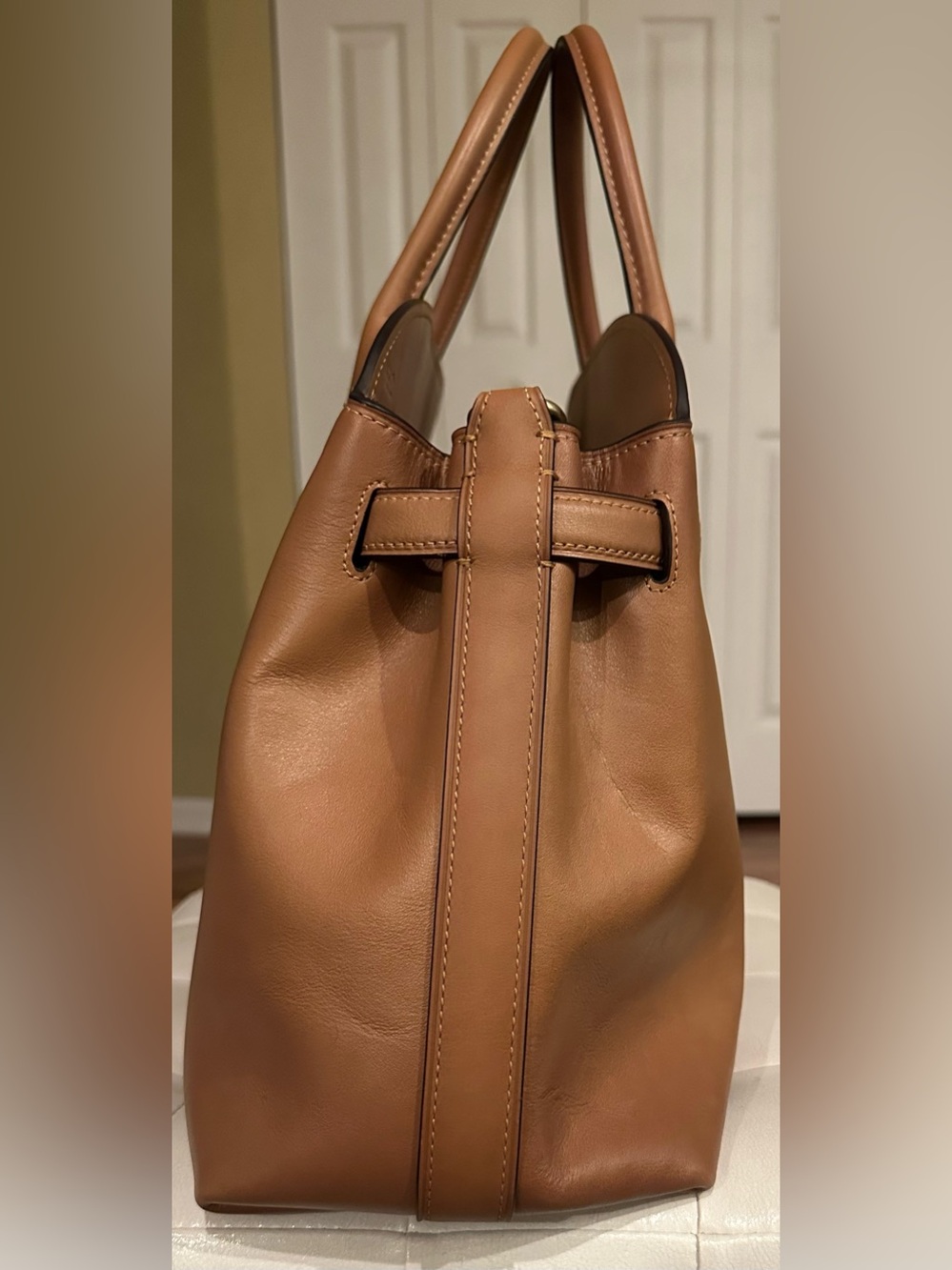 COACH Soft Empire Carryall 40 Honey - Picture 3 of 11